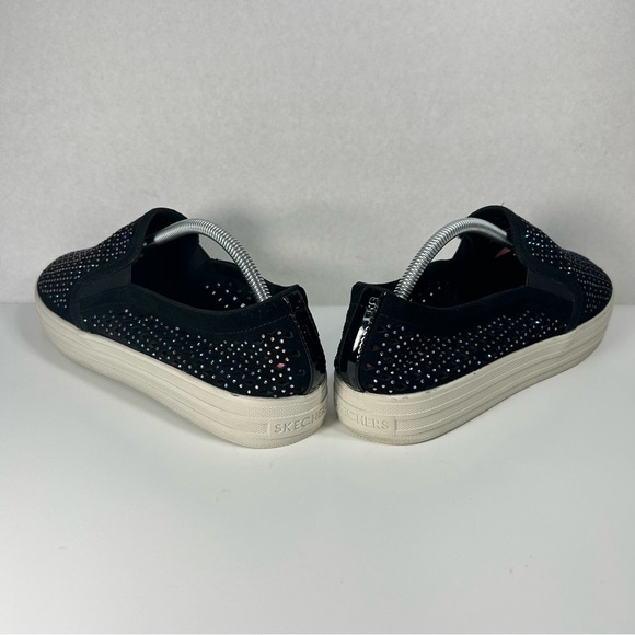 Skechers Rhinestones Diamond Slip On Memory Foam Loafer Sneaker Shoe Women’s 11 - Picture 11 of 15